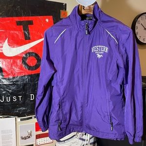 Western university women’s windbreaker